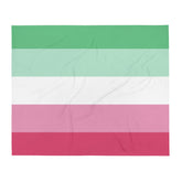 Abrosexual Throw Blanket